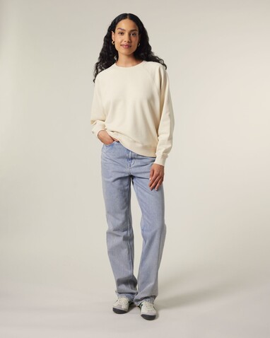 Stella Clara - Das Damen-Raglan-Rundhals-Sweatshirt - Natural Raw - S bedrucken, Art.-Nr. STSW217C0541S Stella Clara - Das Damen-Raglan-Rundhals-Sweatshirt - Natural Raw - S bedrucken, Art.-Nr. STSW217C0541S