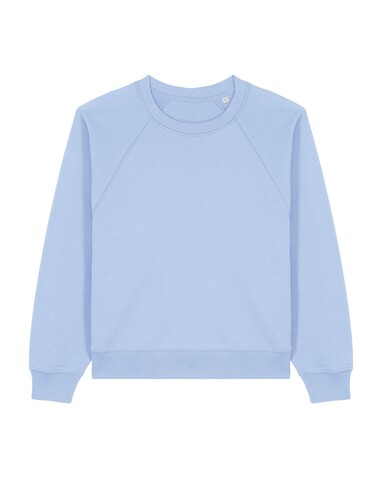 Stella Clara - Das Damen-Raglan-Rundhals-Sweatshirt - Blue Soul - S bedrucken, Art.-Nr. STSW217C1491S