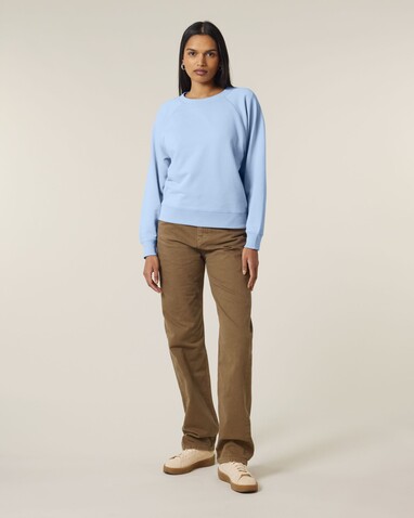 Stella Clara - Das Damen-Raglan-Rundhals-Sweatshirt - Blue Soul - L bedrucken, Art.-Nr. STSW217C1491L Stella Clara - Das Damen-Raglan-Rundhals-Sweatshirt - Blue Soul - L bedrucken, Art.-Nr. STSW217C1491L
