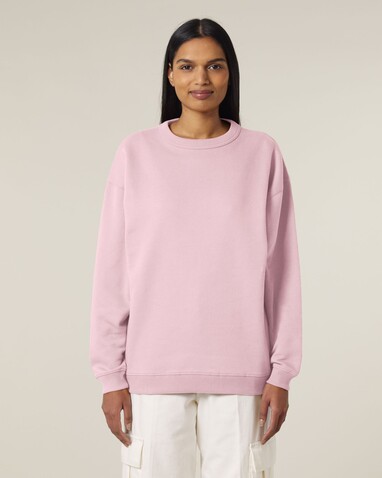 Stella Paloma - Das Oversized Damen-Rundhals-Sweatshirt - Cotton Pink - L bedrucken, Art.-Nr. STSW218C0051L Stella Paloma - Das Oversized Damen-Rundhals-Sweatshirt - Cotton Pink - L bedrucken, Art.-Nr. STSW218C0051L