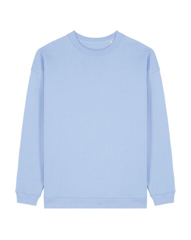 Stella Paloma - Das Oversized Damen-Rundhals-Sweatshirt - Blue Soul - L bedrucken, Art.-Nr. STSW218C1491L