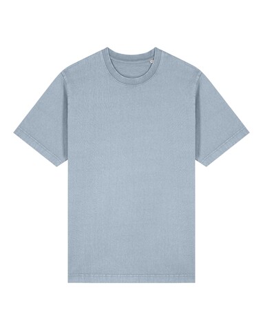 Freestyler Vintage - Das schwere Garment-Dyed Unisex-T-Shirt - G. Dyed Blue Stone - S bedrucken, Art.-Nr. STTU073C7321S