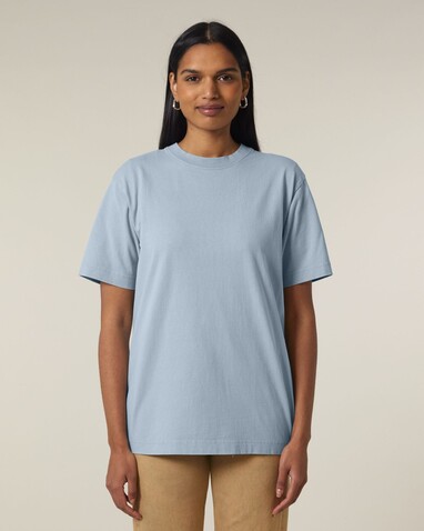 Freestyler Vintage - Das schwere Garment-Dyed Unisex-T-Shirt - G. Dyed Blue Stone - XL bedrucken, Art.-Nr. STTU073C7321X