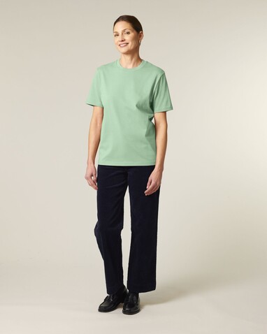 Creator 2.0 - Das Iconic Unisex-T-Shirt - Misty Jade - L bedrucken, Art.-Nr. STTU169C7351L