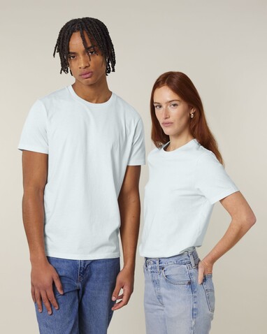 Crafter - Das Unisex-T-Shirt - Blue Ice - L bedrucken, Art.-Nr. STTU170C7281L