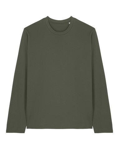 Creator 2.0 Long Sleeve - Das Iconic Langarm-Unisex-T-Shirt - Khaki - M bedrucken, Art.-Nr. STTU199C2231M