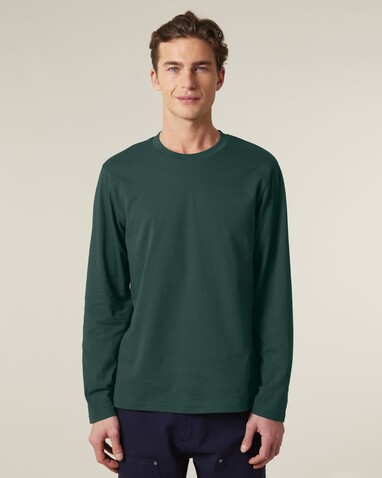 Creator 2.0 Long Sleeve - Das Iconic Langarm-Unisex-T-Shirt - Glazed Green - M bedrucken, Art.-Nr. STTU199C0361M