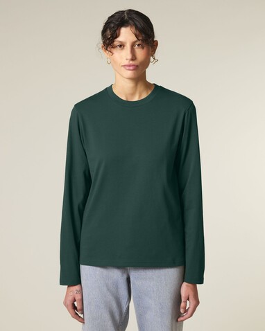 Creator 2.0 Long Sleeve - Das Iconic Langarm-Unisex-T-Shirt - Glazed Green - M bedrucken, Art.-Nr. STTU199C0361M