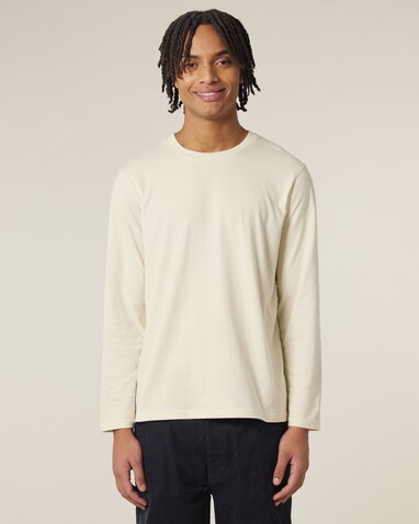 Creator 2.0 Long Sleeve - Das Iconic Langarm-Unisex-T-Shirt - Natural Raw - XL bedrucken, Art.-Nr. STTU199C0541X