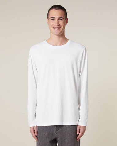 Creator 2.0 Long Sleeve - Das Iconic Langarm-Unisex-T-Shirt - White - XL bedrucken, Art.-Nr. STTU199C0011X
