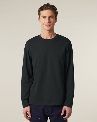Creator 2.0 Long Sleeve - Das Iconic Langarm-Unisex-T-Shirt - Black - M bedrucken, Art.-Nr. STTU199C0021M