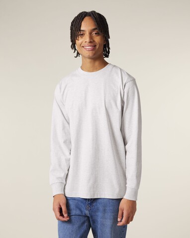 Freestyler Long Sleeve - Das schwere Langarm-Unisex-T-Shirt - Cool Heather Grey - XXL bedrucken, Art.-Nr. STTU200C1462X Freestyler Long Sleeve - Das schwere Langarm-Unisex-T-Shirt - Cool Heather Grey - XXL bedrucken, Art.-Nr. STTU200C1462X