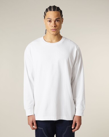 Freestyler Long Sleeve - Das schwere Langarm-Unisex-T-Shirt - White - L bedrucken, Art.-Nr. STTU200C0011L Freestyler Long Sleeve - Das schwere Langarm-Unisex-T-Shirt - White - L bedrucken, Art.-Nr. STTU200C0011L