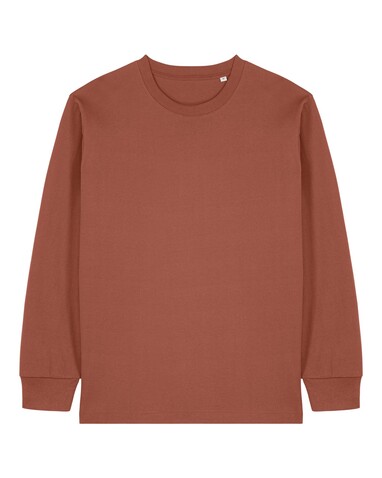 Freestyler Long Sleeve - Das schwere Langarm-Unisex-T-Shirt - Heritage Brown - XS bedrucken, Art.-Nr. STTU200C730XS