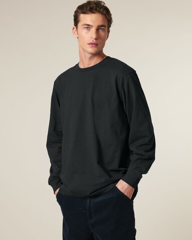 Freestyler Long Sleeve - Das schwere Langarm-Unisex-T-Shirt - Black - L bedrucken, Art.-Nr. STTU200C0021L Freestyler Long Sleeve - Das schwere Langarm-Unisex-T-Shirt - Black - L bedrucken, Art.-Nr. STTU200C0021L