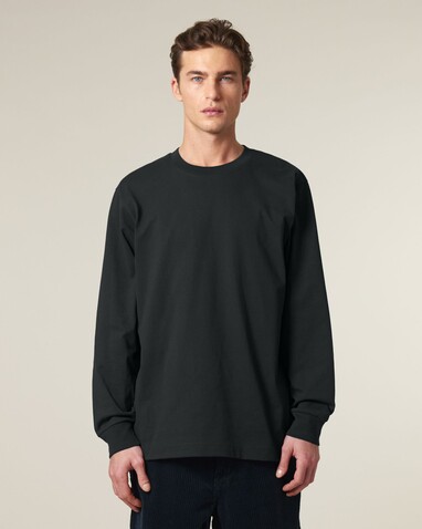 Freestyler Long Sleeve - Das schwere Langarm-Unisex-T-Shirt - Black - M bedrucken, Art.-Nr. STTU200C0021M