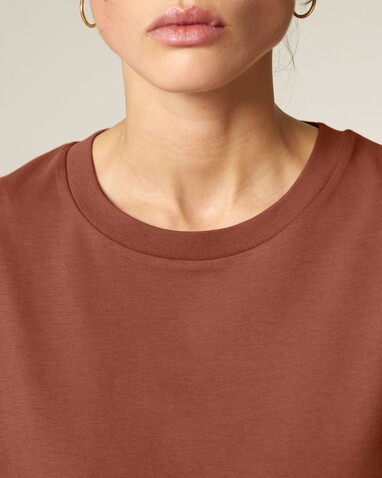 Stella Muser - Das Iconic Damen-T-Shirt - Heritage Brown - XS bedrucken, Art.-Nr. STTW172C730XS
