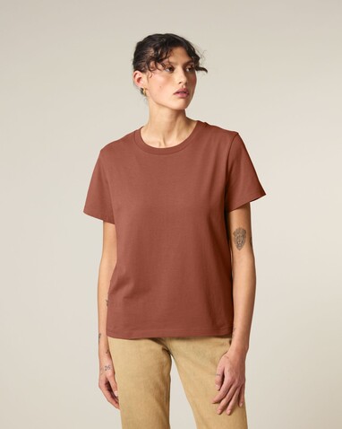 Stella Muser - Das Iconic Damen-T-Shirt - Heritage Brown - XL bedrucken, Art.-Nr. STTW172C7301X