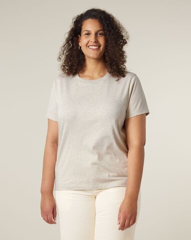 Stella Muser - Das Iconic Damen-T-Shirt - Heather Haze - XXL bedrucken, Art.-Nr. STTW172C7312X