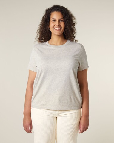 Stella Muser - Das Iconic Damen-T-Shirt - Heather Haze - XXL bedrucken, Art.-Nr. STTW172C7312X