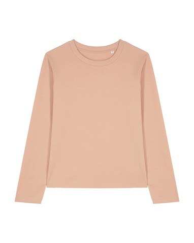 Stella Muser Long Sleeve - Das Iconic Langarm-Damen-T-Shirt - Fraiche Peche - XL bedrucken, Art.-Nr. STTW219C1011X