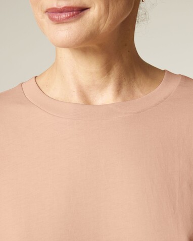 Stella Muser Long Sleeve - Das Iconic Langarm-Damen-T-Shirt - Fraiche Peche - XS bedrucken, Art.-Nr. STTW219C101XS
