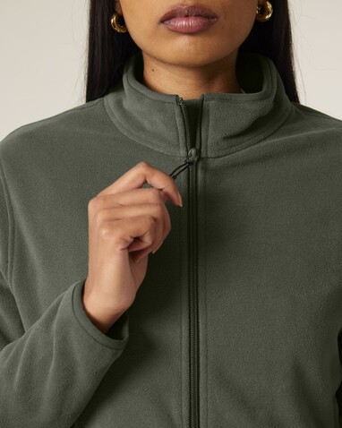 Stella Guider - Die Damen-Fleecejacke - Khaki - L bedrucken, Art.-Nr. STJW239C2231L Stella Guider - Die Damen-Fleecejacke - Khaki - L bedrucken, Art.-Nr. STJW239C2231L