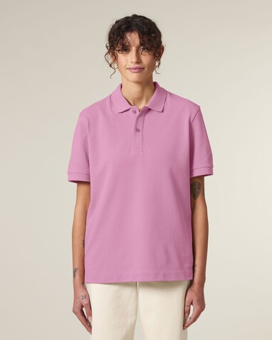 Prepster 2.0 - Das Unisex-Polo - Bubble Pink - M bedrucken, Art.-Nr. STPU222C1291M