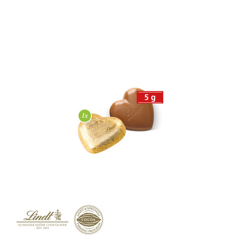 LINDT HERZ, 5 g IM WERBEBRIEFCHEN bedrucken, Art.-Nr. 91238 LINDT HERZ, 5 g IM WERBEBRIEFCHEN bedrucken, Art.-Nr. 91238