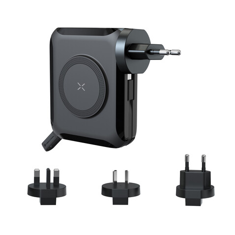 Urban Vitamin Oxnard 5-in-1 65W Universal-Ladegerät schwarz bedrucken, Art.-Nr. P301.9601 Urban Vitamin Oxnard 5-in-1 65W Universal-Ladegerät schwarz bedrucken, Art.-Nr. P301.9601