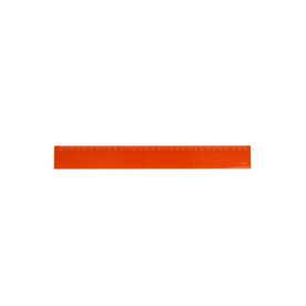 Lineal 30cm - Orange bedrucken, Art.-Nr. LT91922-N0026