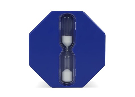 Dusch-Timer Sechseck - 5min - Blau bedrucken, Art.-Nr. LT92727-N0011 Dusch-Timer Sechseck - 5min - Blau bedrucken, Art.-Nr. LT92727-N0011