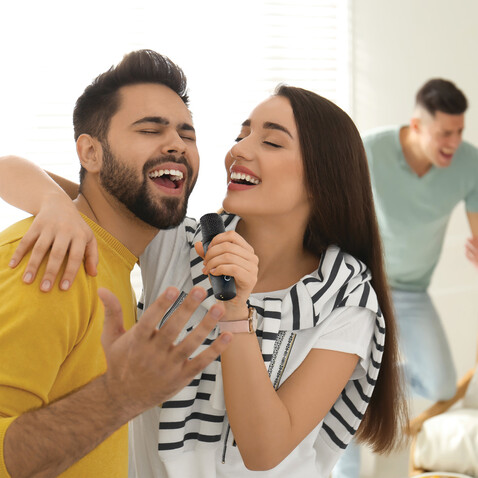 Singvibe Karaoke-Set mit Doppelmikrofon aus RCS rec. ABS schwarz bedrucken, Art.-Nr. P331.0601 Singvibe Karaoke-Set mit Doppelmikrofon aus RCS rec. ABS schwarz bedrucken, Art.-Nr. P331.0601
