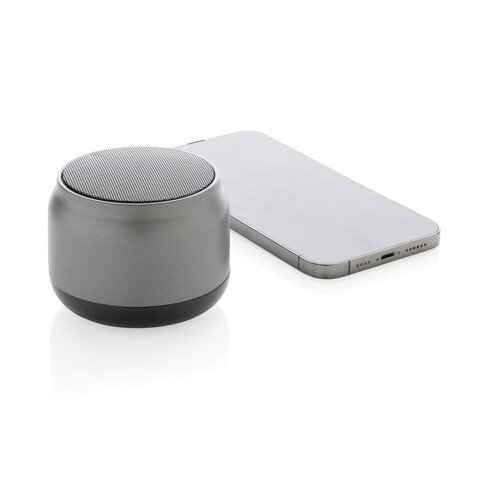 BeatBuddy 3W-Lautsprecher aus RCS recyceltem ABS grau bedrucken, Art.-Nr. P331.0802 BeatBuddy 3W-Lautsprecher aus RCS recyceltem ABS grau bedrucken, Art.-Nr. P331.0802