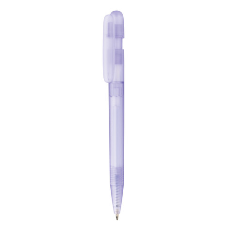Devin transparenter Stift aus GRS zertifiziertem rABS lila bedrucken, Art.-Nr. P611.2630 Devin transparenter Stift aus GRS zertifiziertem rABS lila bedrucken, Art.-Nr. P611.2630
