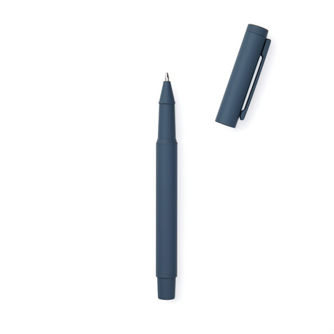 VINGA Baltimore Stift aus RCS recyceltem Stainless-Steel navy blau bedrucken, Art.-Nr. V1690025 VINGA Baltimore Stift aus RCS recyceltem Stainless-Steel navy blau bedrucken, Art.-Nr. V1690025
