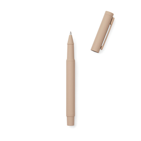 VINGA Baltimore Stift aus RCS recyceltem Stainless-Steel greige bedrucken, Art.-Nr. V1690019 VINGA Baltimore Stift aus RCS recyceltem Stainless-Steel greige bedrucken, Art.-Nr. V1690019
