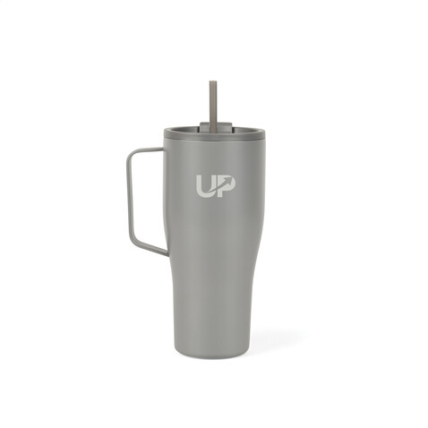 VINGA Eos Voyager 800ml Flasche aus RCS rec. Stainless-Steel grau, grau bedrucken, Art.-Nr. V4320422 VINGA Eos Voyager 800ml Flasche aus RCS rec. Stainless-Steel grau, grau bedrucken, Art.-Nr. V4320422