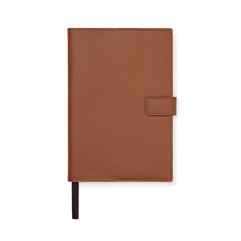 VINGA Timo Notizbuch aus RCS recyceltem rPET braun bedrucken, Art.-Nr. V7730009 VINGA Timo Notizbuch aus RCS recyceltem rPET braun bedrucken, Art.-Nr. V7730009