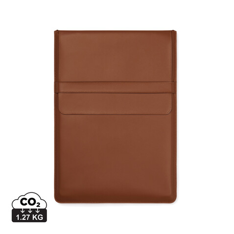 VINGA Timo 14" Laptop-Sleeve aus RCS recyceltem rPET braun bedrucken, Art.-Nr. V7880109 VINGA Timo 14" Laptop-Sleeve aus RCS recyceltem rPET braun bedrucken, Art.-Nr. V7880109