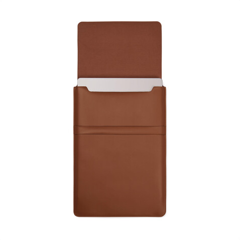 VINGA Timo 14" Laptop-Sleeve aus RCS recyceltem rPET braun bedrucken, Art.-Nr. V7880109 VINGA Timo 14" Laptop-Sleeve aus RCS recyceltem rPET braun bedrucken, Art.-Nr. V7880109