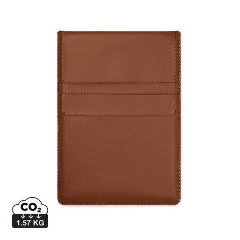 VINGA Timo 16" Laptop-Sleeve aus RCS recyceltem rPET braun bedrucken, Art.-Nr. V7880609 VINGA Timo 16" Laptop-Sleeve aus RCS recyceltem rPET braun bedrucken, Art.-Nr. V7880609