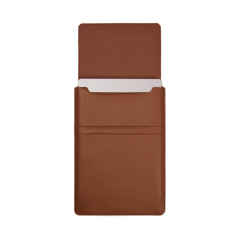 VINGA Timo 16" Laptop-Sleeve aus RCS recyceltem rPET braun bedrucken, Art.-Nr. V7880609 VINGA Timo 16" Laptop-Sleeve aus RCS recyceltem rPET braun bedrucken, Art.-Nr. V7880609