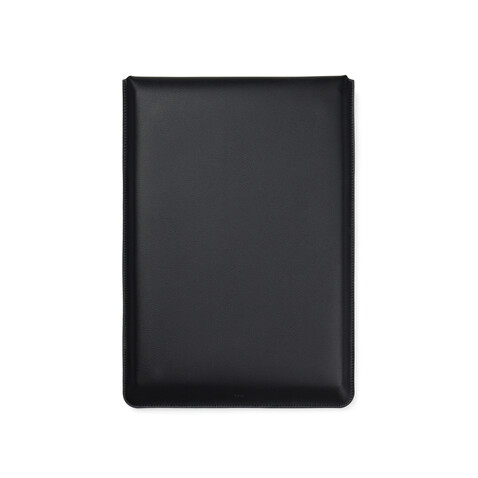VINGA Timo 16" Laptop-Sleeve aus RCS recyceltem rPET schwarz bedrucken, Art.-Nr. V7880601