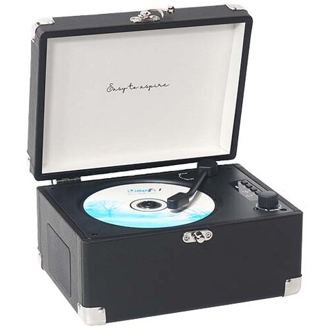 Prixton Boogie CD-Spieler, schwarz bedrucken, Art.-Nr. 1PA18290 Prixton Boogie CD-Spieler, schwarz bedrucken, Art.-Nr. 1PA18290