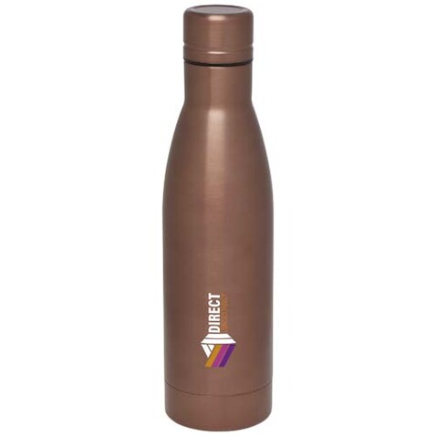 Vasa RCS-zertifizierte Kupfer-Vakuum Isolierflasche aus recyceltem Edelstahl, 500 ml, bronze bedrucken, Art.-Nr. 10073640 Vasa RCS-zertifizierte Kupfer-Vakuum Isolierflasche aus recyceltem Edelstahl, 500 ml, bronze bedrucken, Art.-Nr. 10073640