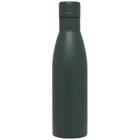 Vasa RCS-zertifizierte Kupfer-Vakuum Isolierflasche aus recyceltem Edelstahl, 500 ml, Green flash bedrucken, Art.-Nr. 10073664