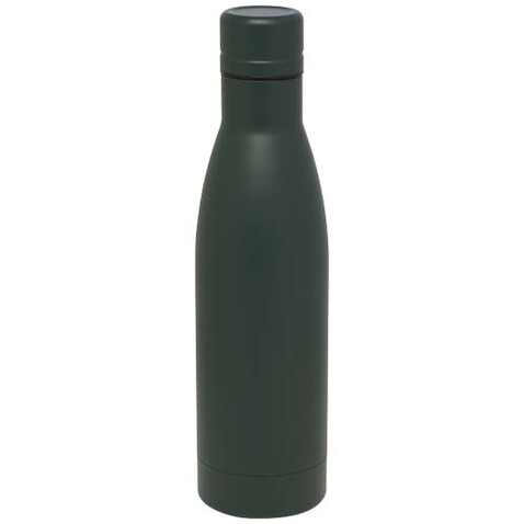 Vasa RCS-zertifizierte Kupfer-Vakuum Isolierflasche aus recyceltem Edelstahl, 500 ml, Green flash bedrucken, Art.-Nr. 10073664