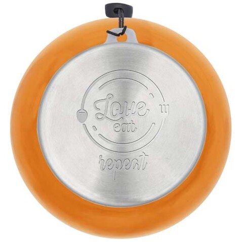 Bodhi 500 ml Sportflasche aus RPET, transparent orange bedrucken, Art.-Nr. 10073731 Bodhi 500 ml Sportflasche aus RPET, transparent orange bedrucken, Art.-Nr. 10073731