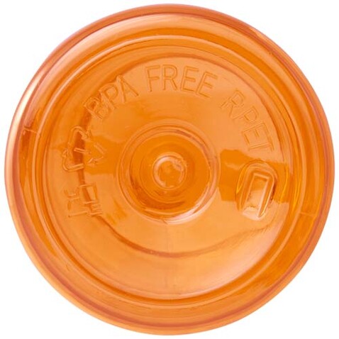 Bebo 500 ml Trinkflasche aus recyceltem Kunststoff, orange bedrucken, Art.-Nr. 10078531 Bebo 500 ml Trinkflasche aus recyceltem Kunststoff, orange bedrucken, Art.-Nr. 10078531